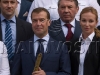 President Medvedev meets SCG champions