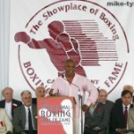 13 июня 2011 – Тайсон внесен в “Зал Славы Бокса” 