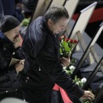 Тысячи людей пришли проститься с игроками “Локомотива”