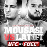 Прямая трансляция UFC on Fuel TV: Mousasi vs. Latifi 