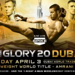 GLORY Announces GLORY 20 Dubai for April 3rd 